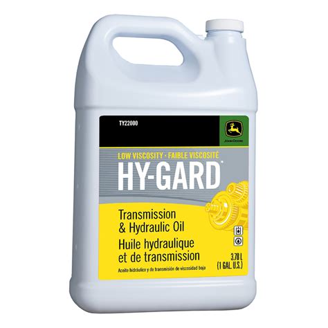 john deere hygard oil capacity